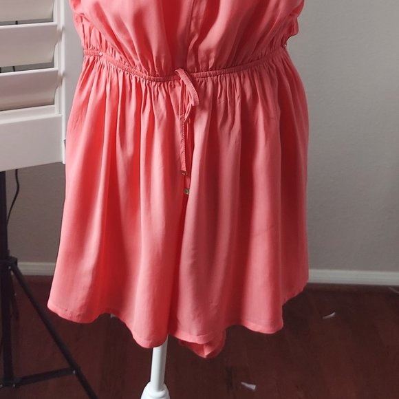 NWT Kate Spade New York Lychee Off the Shoulder Romper Swim Cover Up Sz S - Picture 4 of 16